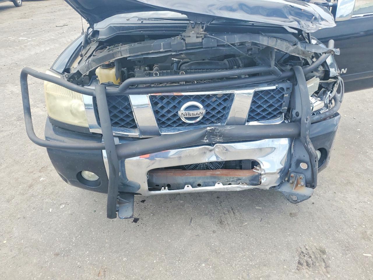 2005 Nissan Titan Xe Black vin: 1N6BA06B05N524545
