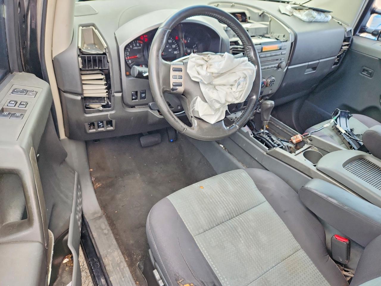 2005 Nissan Titan Xe Black vin: 1N6BA06B05N524545