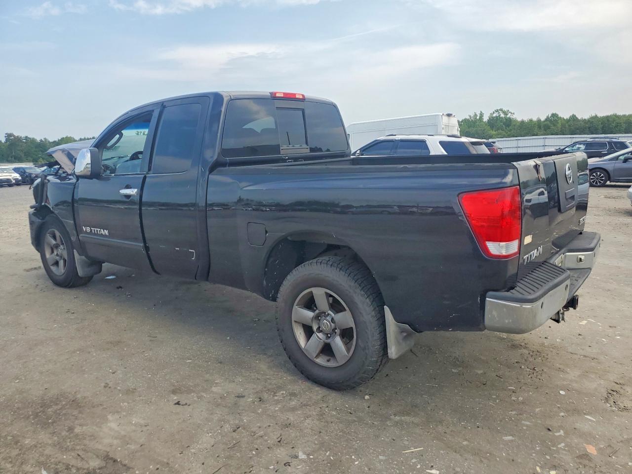 2005 Nissan Titan Xe Black vin: 1N6BA06B05N524545