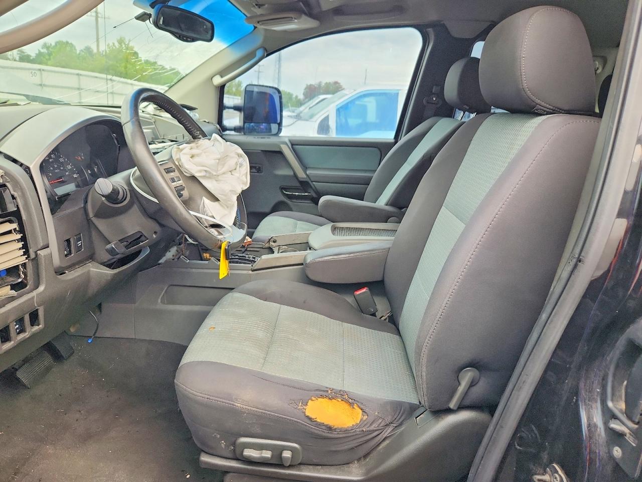 2005 Nissan Titan Xe Black vin: 1N6BA06B05N524545