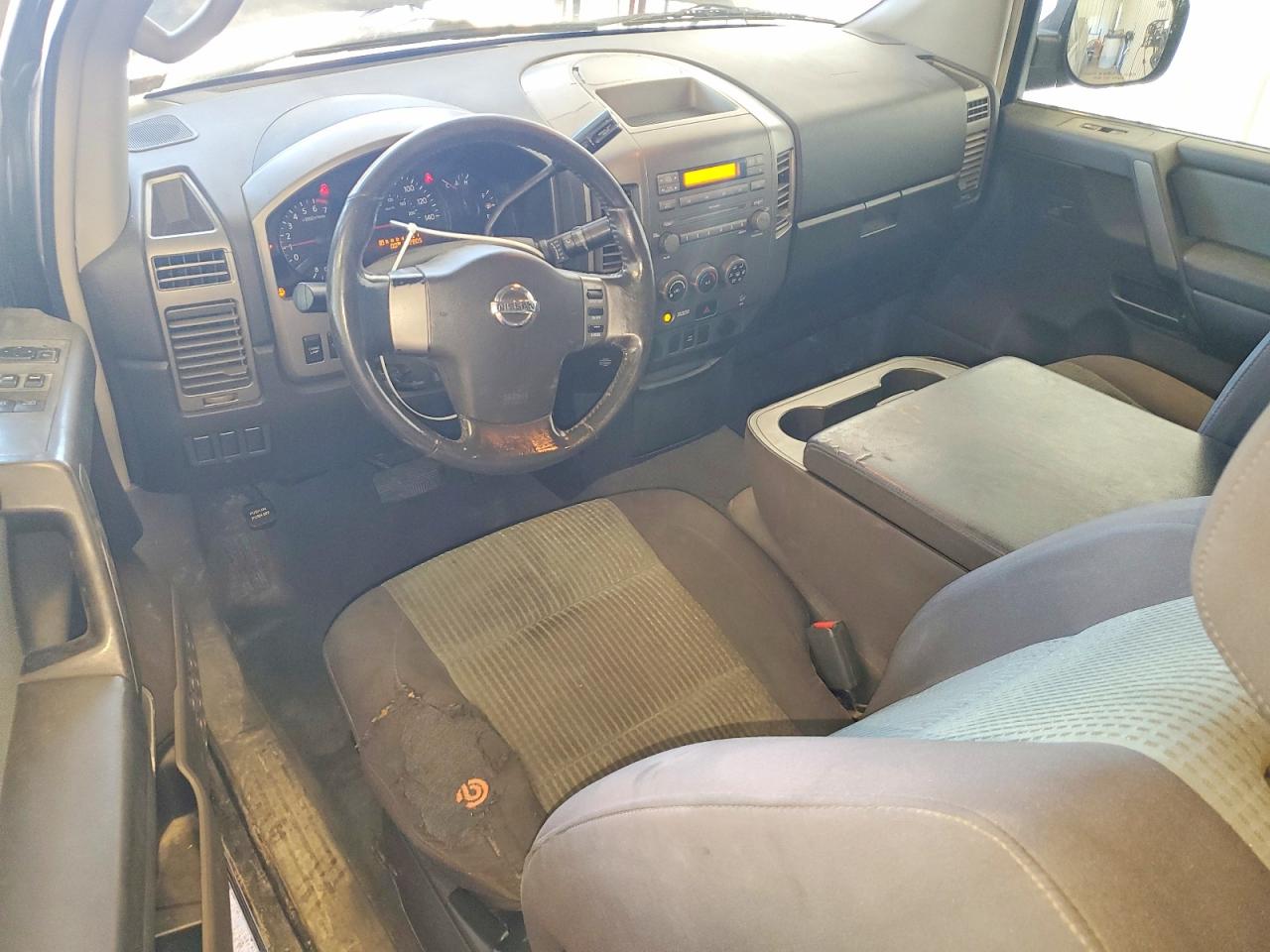 2005 Nissan Titan Xe Gray vin: 1N6BA06B05N574541