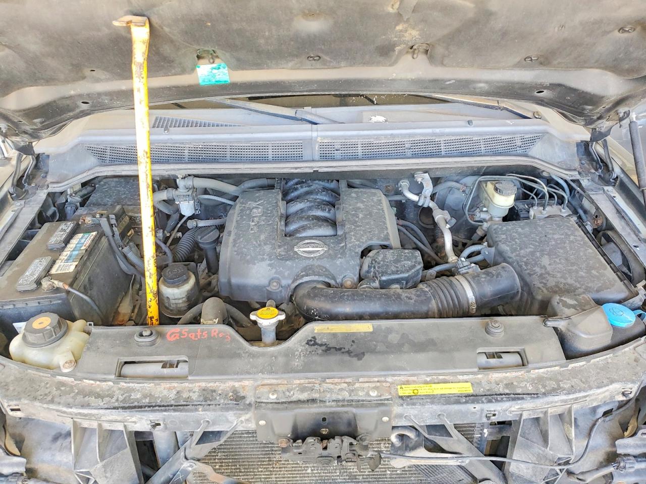 2005 Nissan Titan Xe Gray vin: 1N6BA06B05N574541