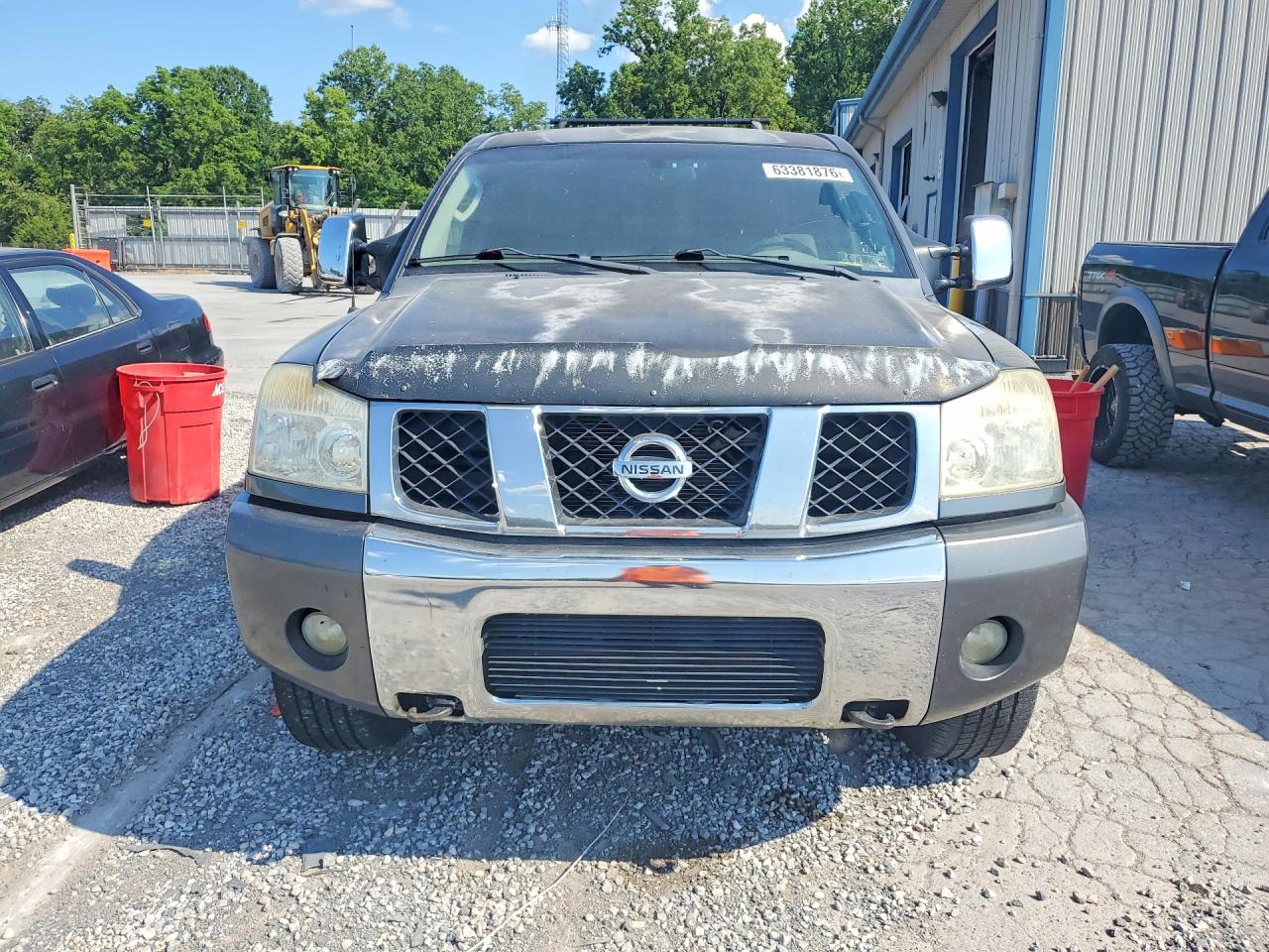 2005 Nissan Titan Xe Charcoal vin: 1N6BA06B35N575926