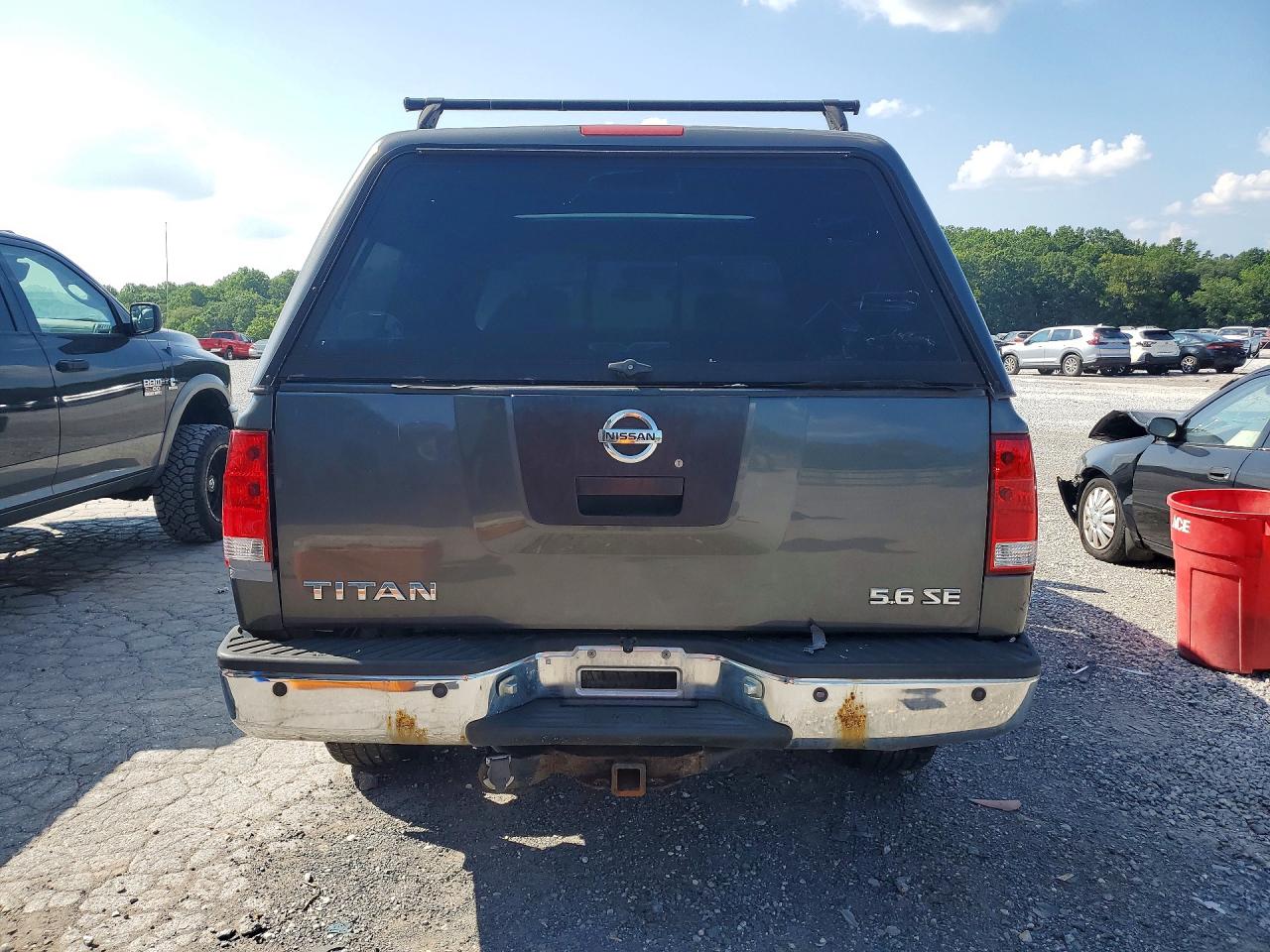 2005 Nissan Titan Xe Charcoal vin: 1N6BA06B35N575926