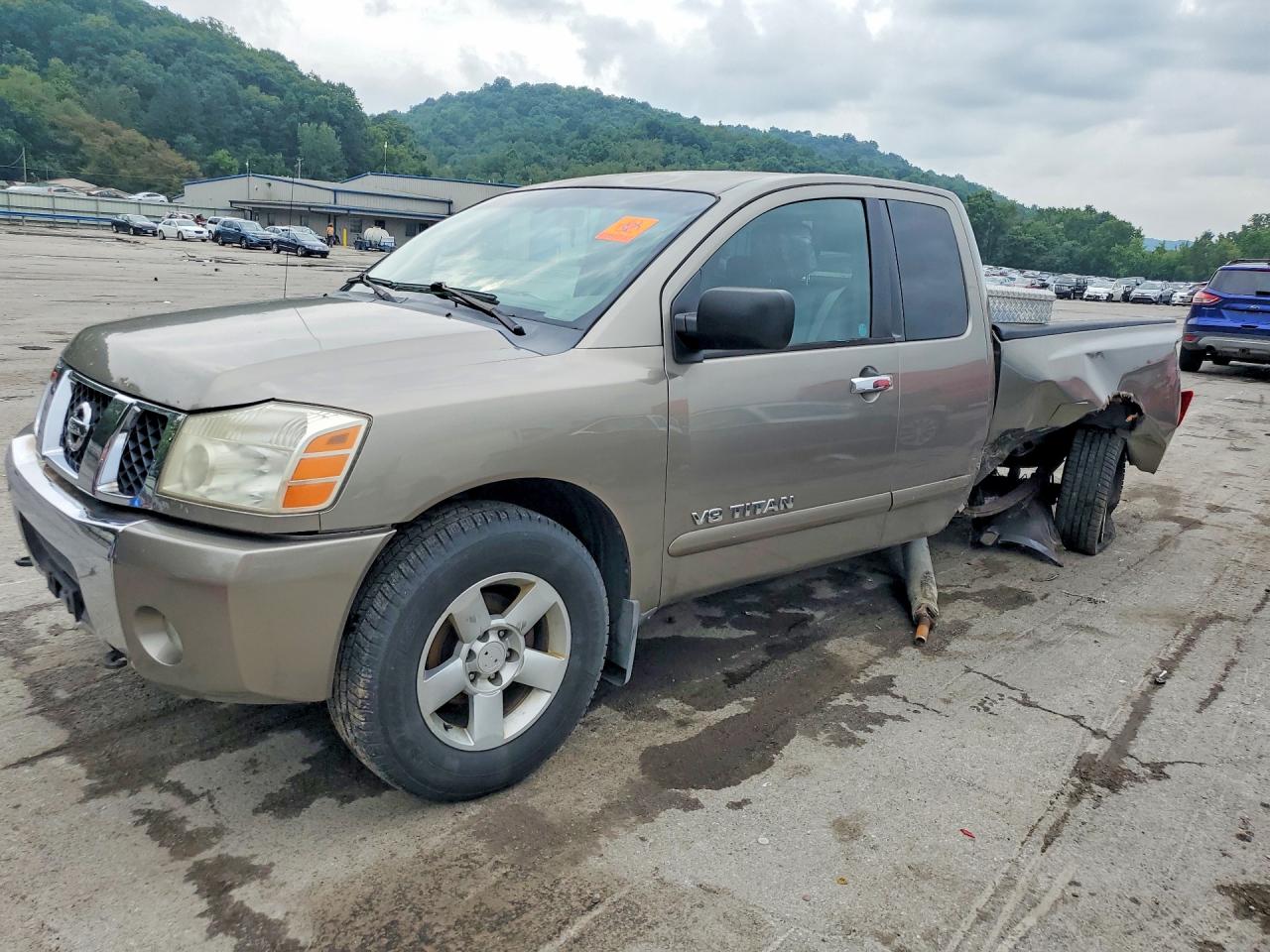 2006 Nissan Titan Xe Ffv Желто-коричневый vin: 1N6BA06B36N535931