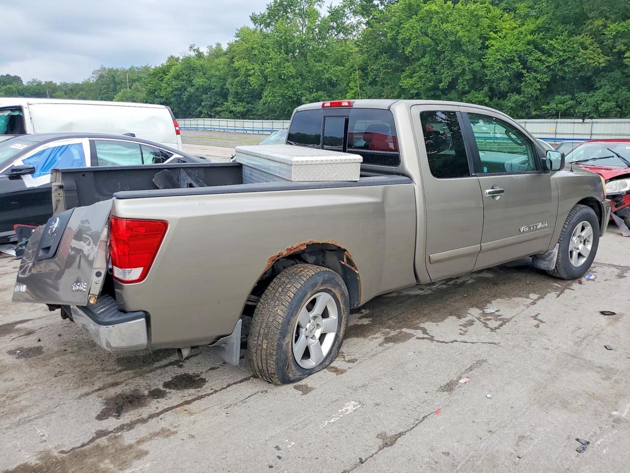 2006 Nissan Titan Xe Ffv Tan vin: 1N6BA06B36N535931