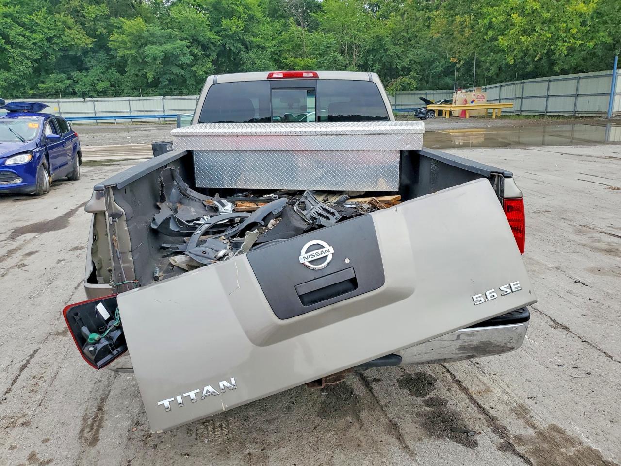 2006 Nissan Titan Xe Ffv Tan vin: 1N6BA06B36N535931