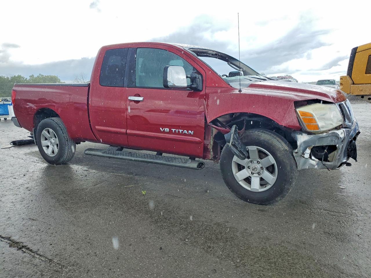 2006 Nissan Titan Xe Ffv Maroon vin: 1N6BA06B46N505109