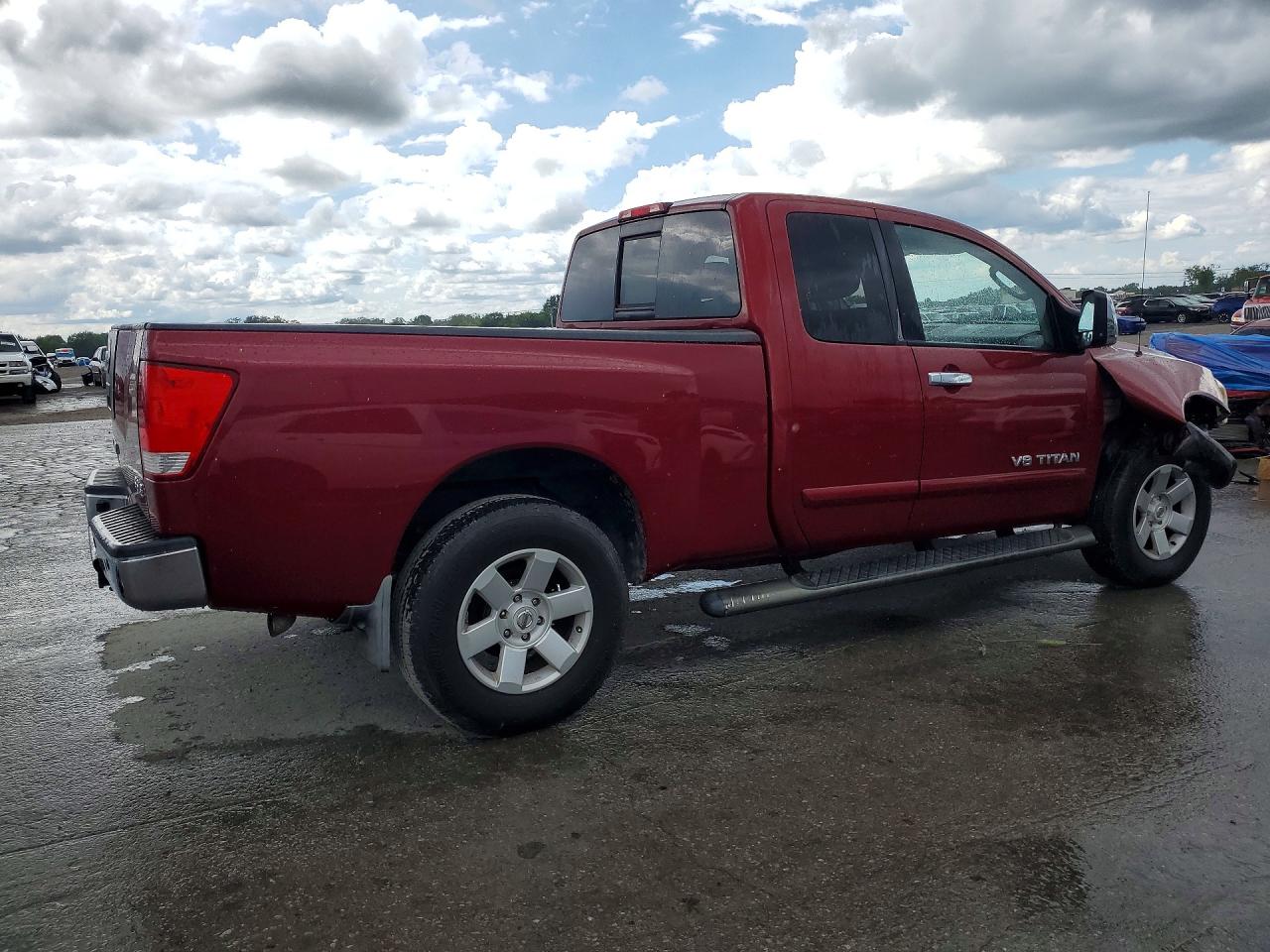 2006 Nissan Titan Xe Ffv Maroon vin: 1N6BA06B46N505109