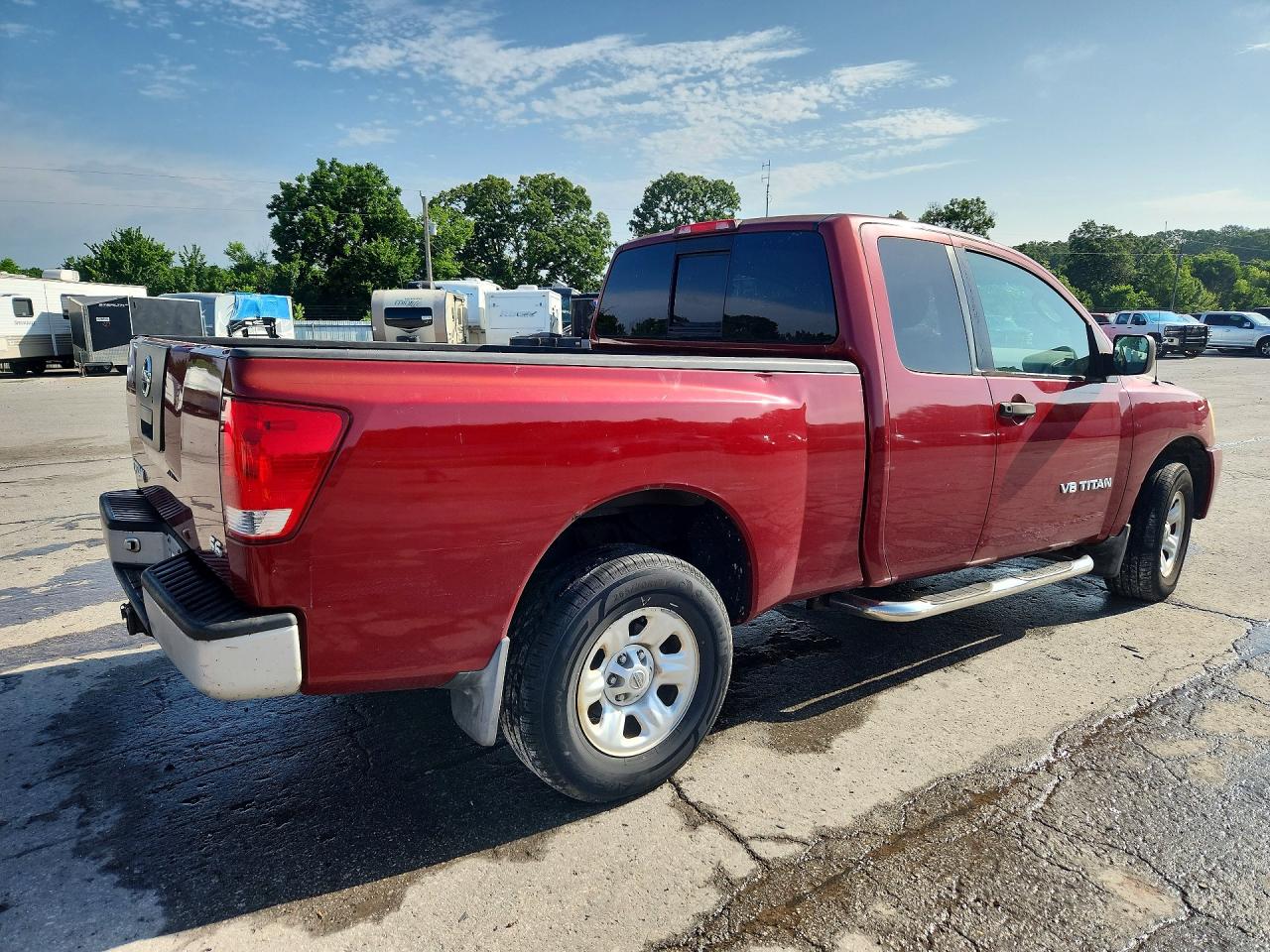 2006 Nissan Titan Xe Ffv Maroon vin: 1N6BA06B46N511251