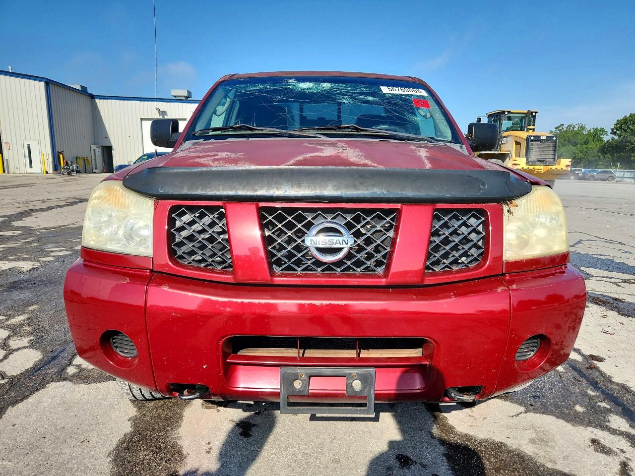 2006 Nissan Titan Xe Ffv Maroon vin: 1N6BA06B46N511251