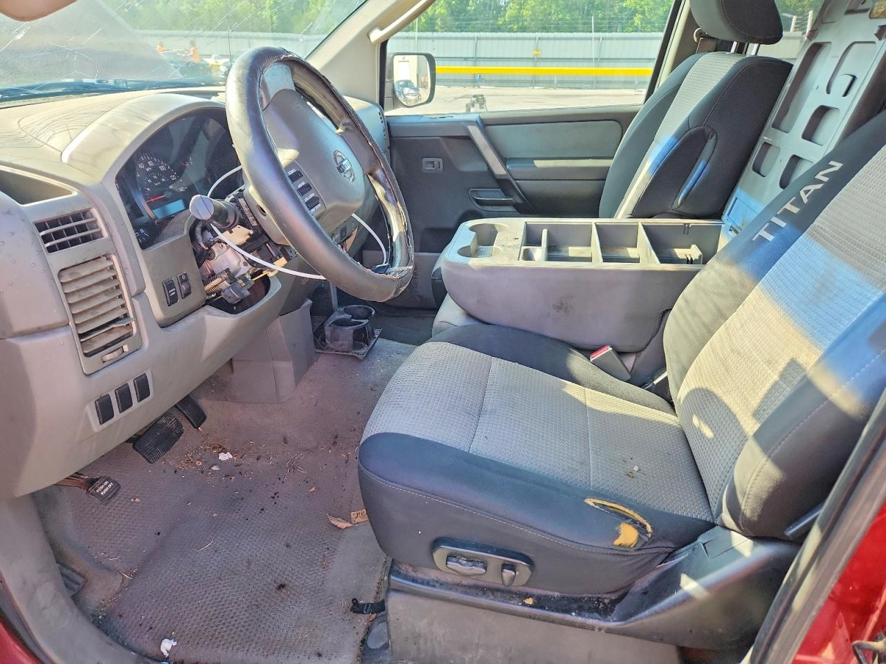 2006 Nissan Titan Xe Ffv Maroon vin: 1N6BA06B46N511251