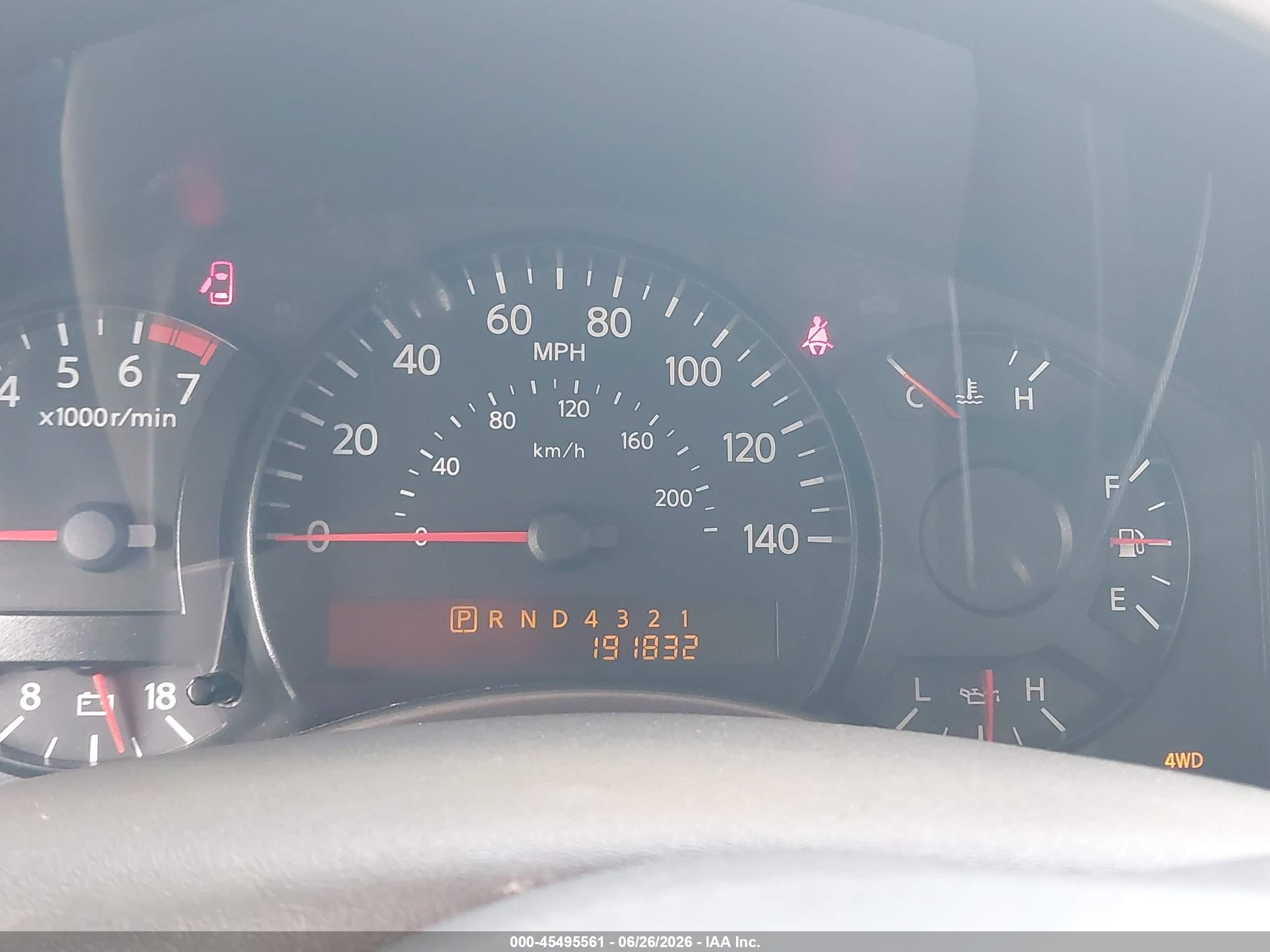 2005 Nissan Titan Se White vin: 1N6BA06B55N524086