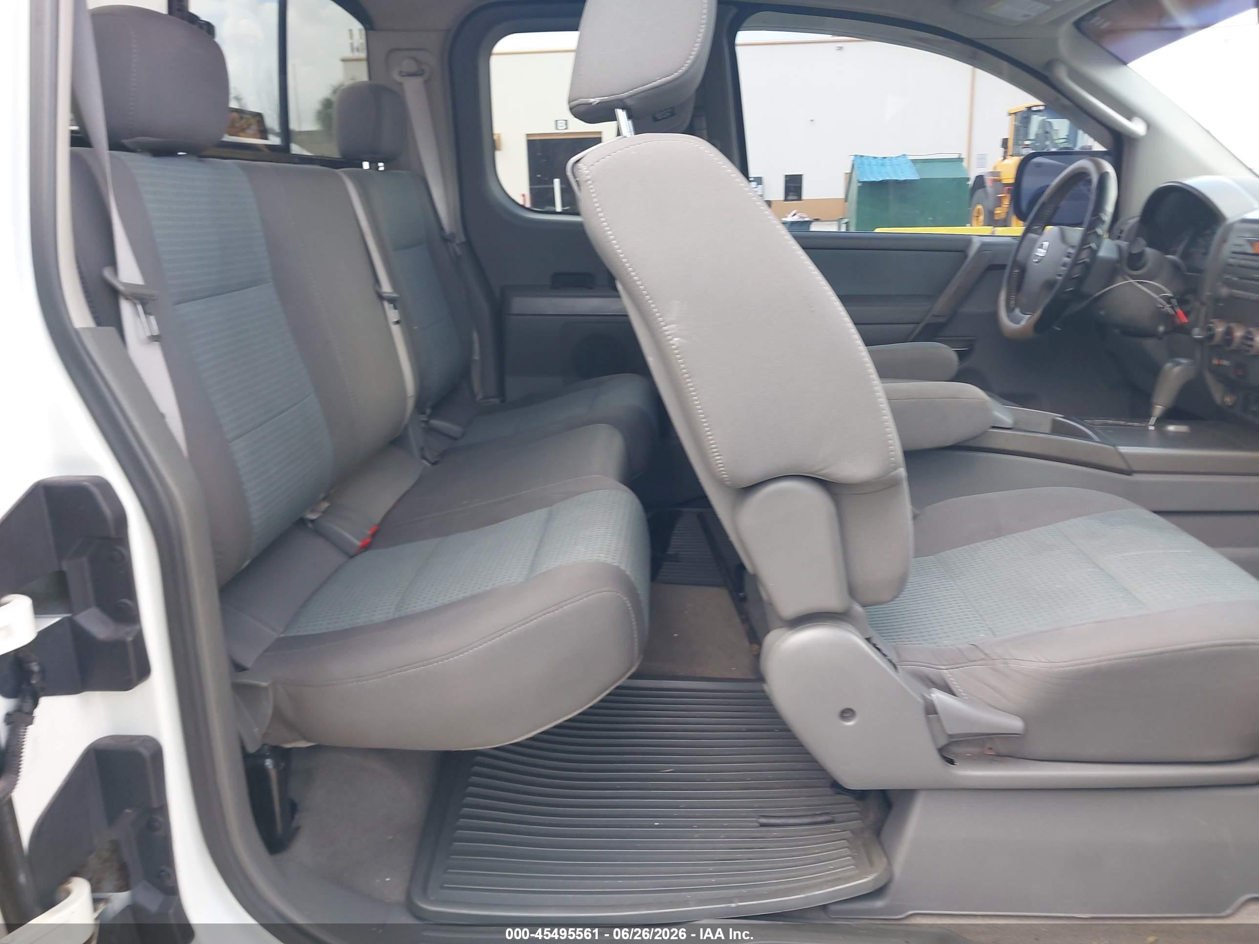 2005 Nissan Titan Se White vin: 1N6BA06B55N524086