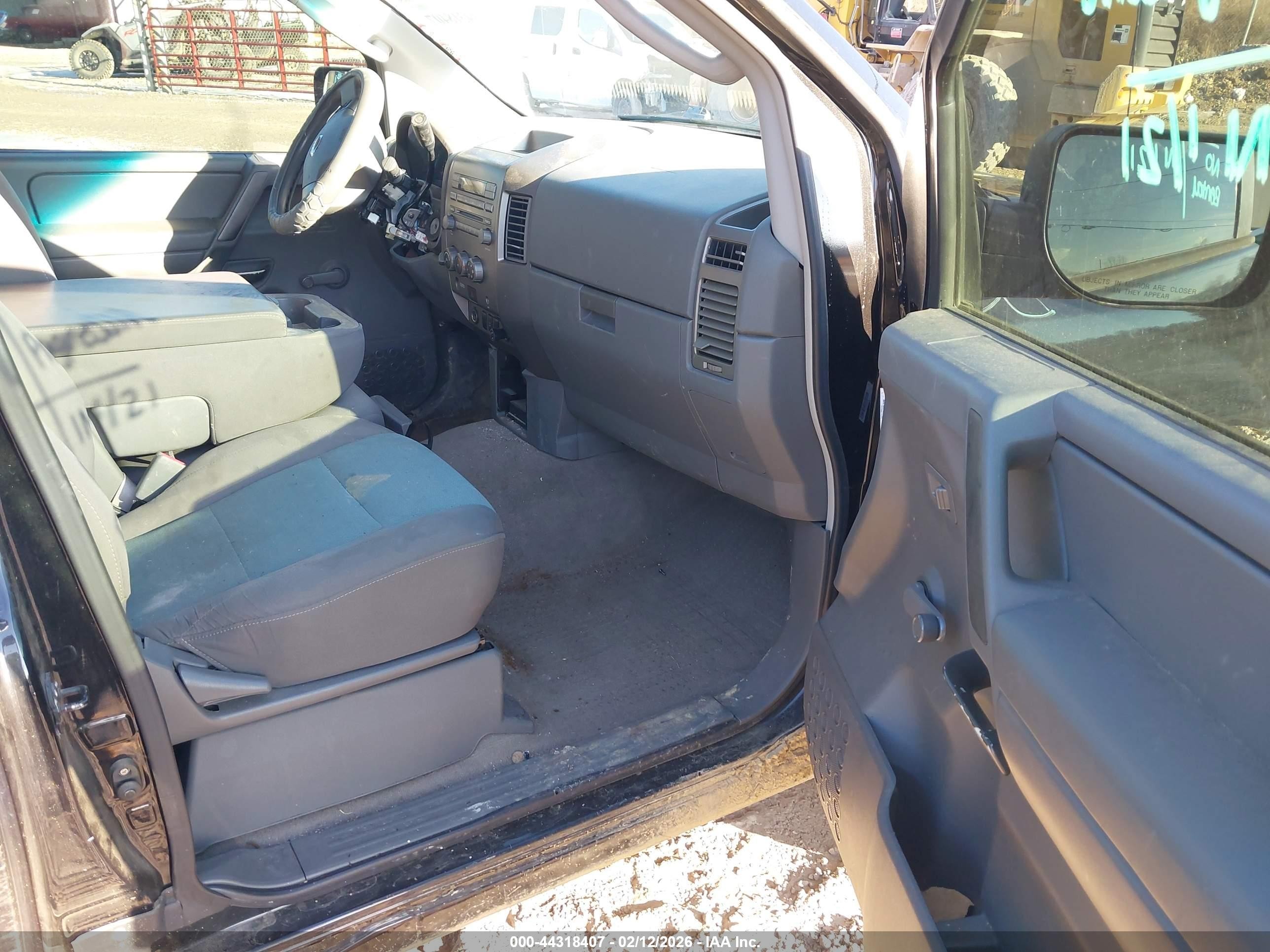2005 Nissan Titan Xe Black vin: 1N6BA06B55N541762