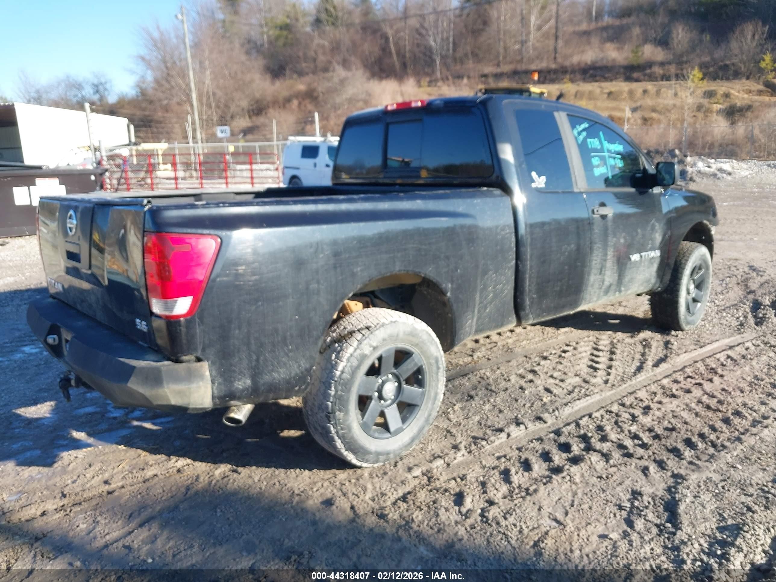 2005 Nissan Titan Xe Black vin: 1N6BA06B55N541762