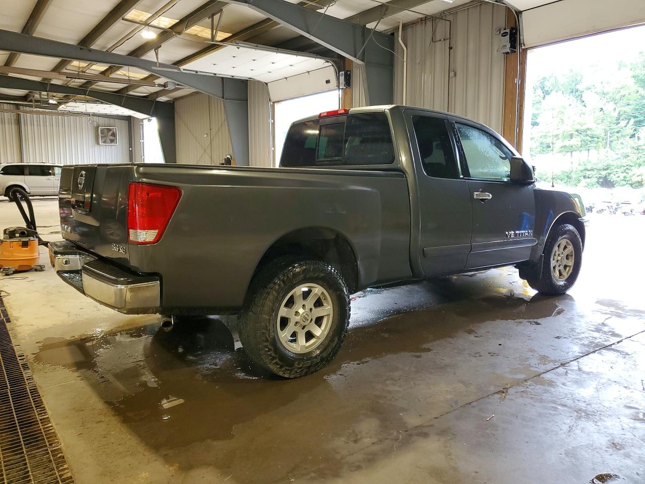2006 Nissan Titan Xe/se/le Серый vin: 1N6BA06B56N560586