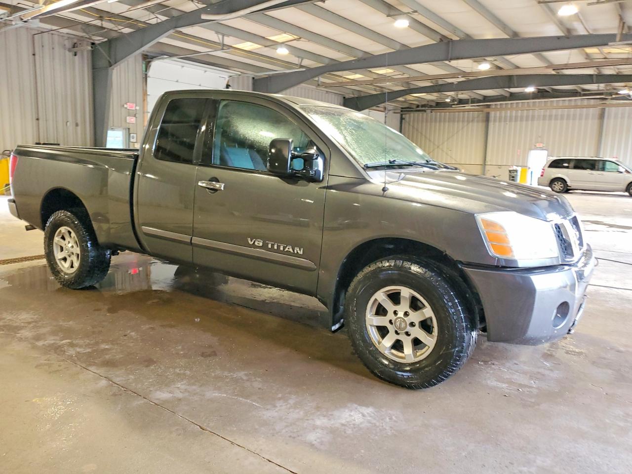 2006 Nissan Titan Xe/se/le Серый vin: 1N6BA06B56N560586
