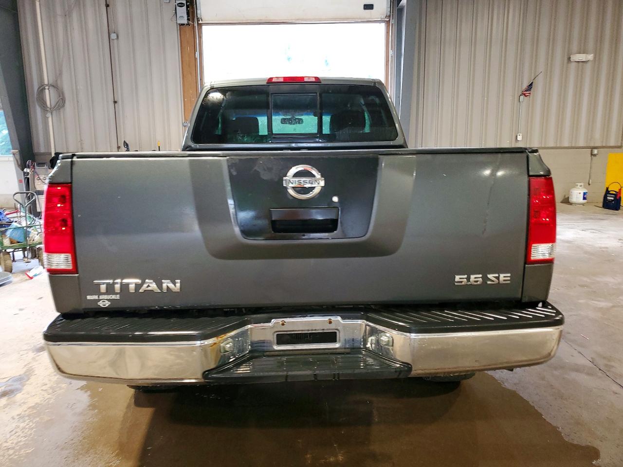 2006 Nissan Titan Xe/se/le Серый vin: 1N6BA06B56N560586