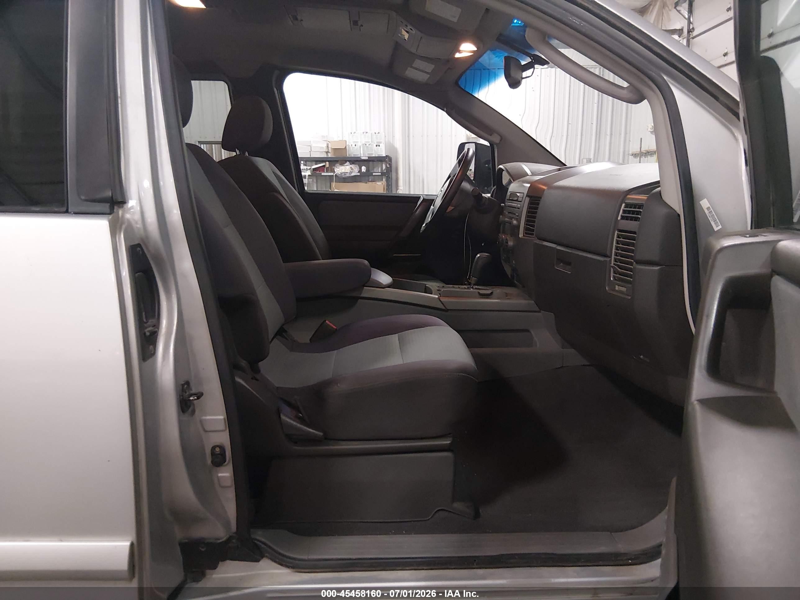 2006 Nissan Titan Se Silver vin: 1N6BA06B56N575475