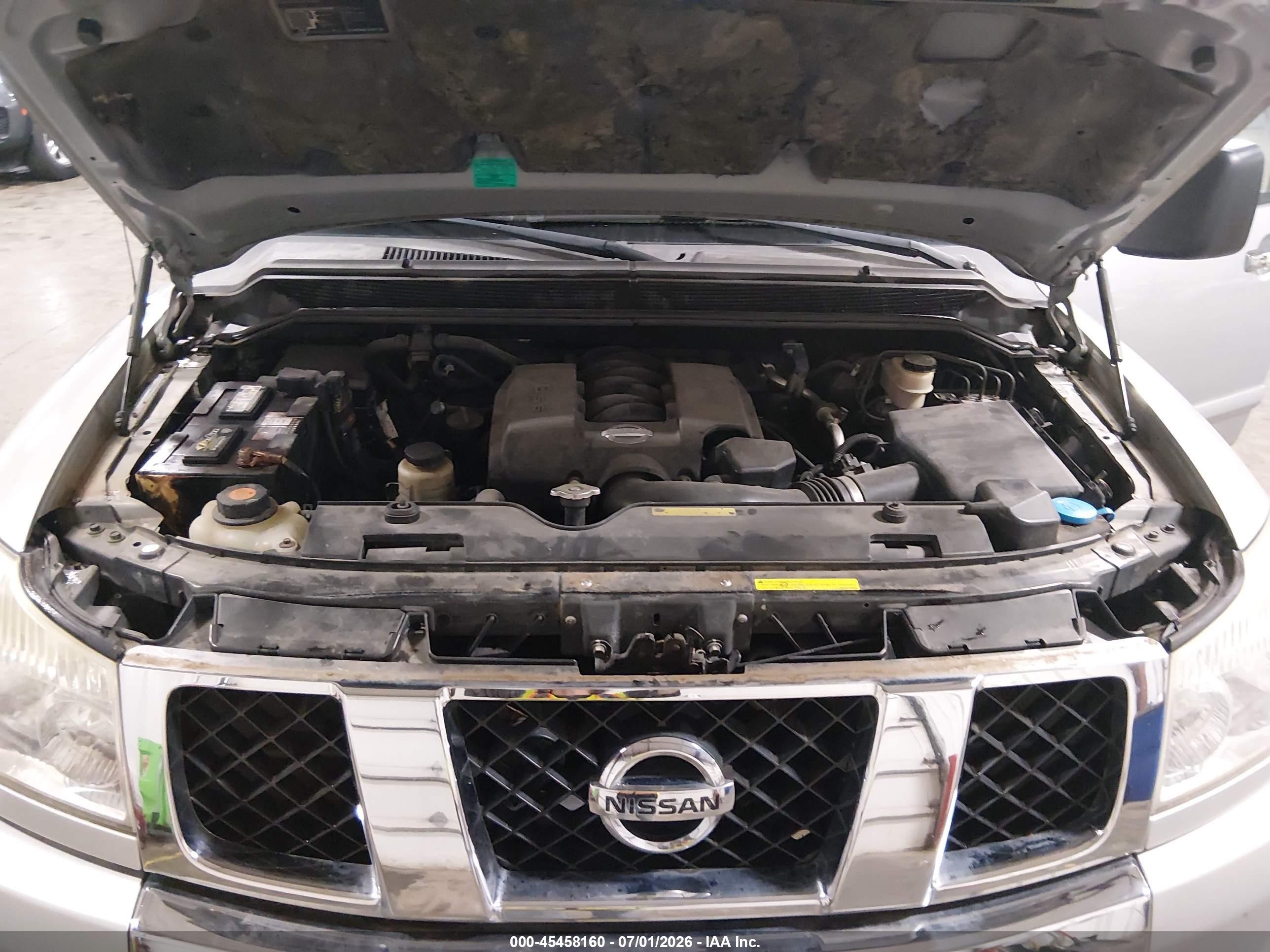 2006 Nissan Titan Se Silver vin: 1N6BA06B56N575475