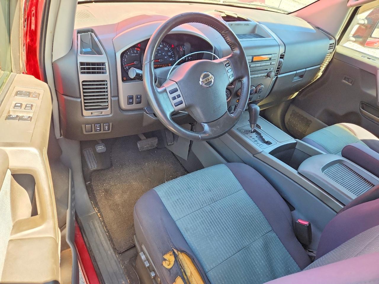 2006 Nissan Titan Xe Ffv Red vin: 1N6BA06B76N559780