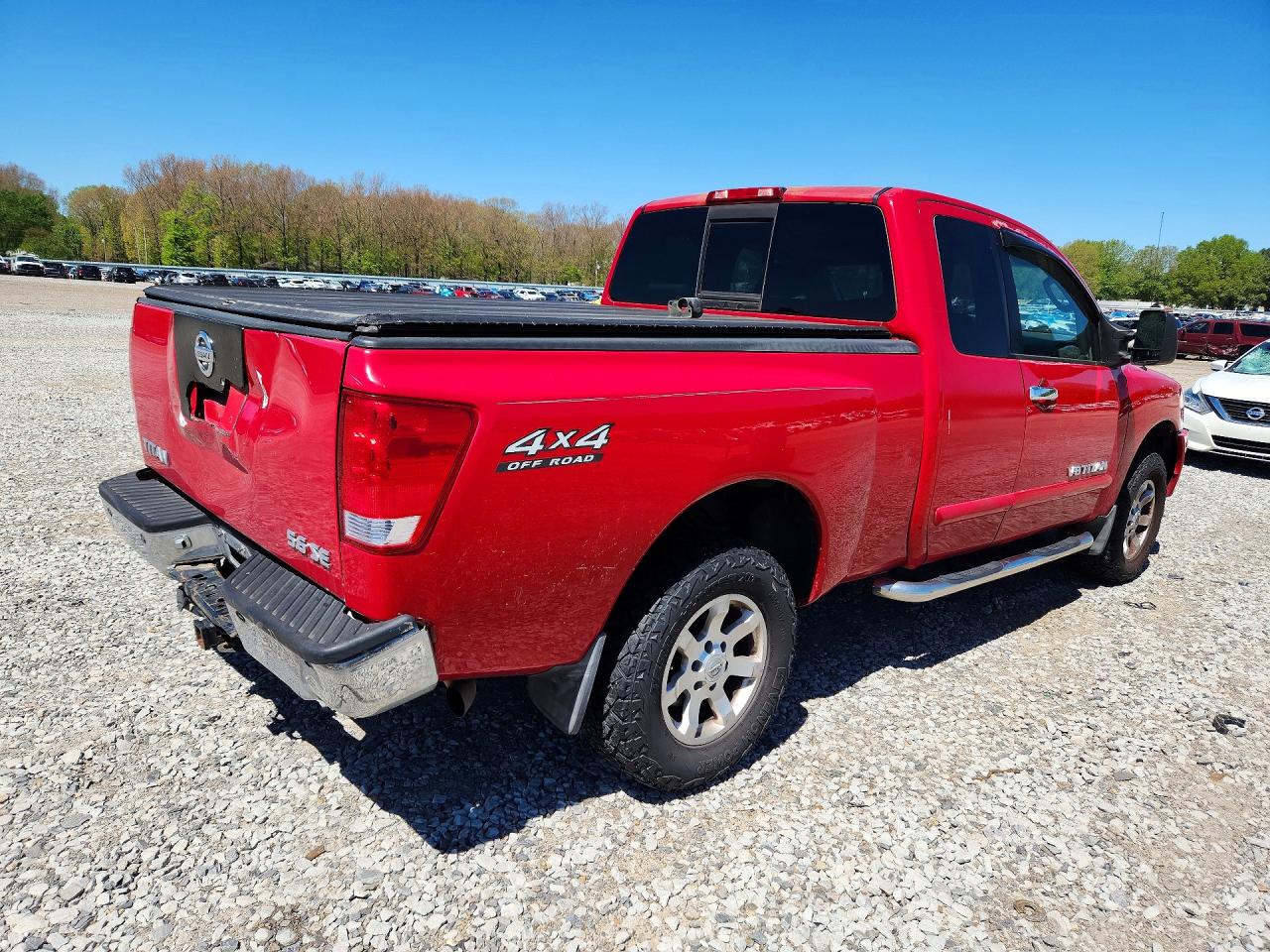 2006 Nissan Titan Xe Ffv Red vin: 1N6BA06B76N559780