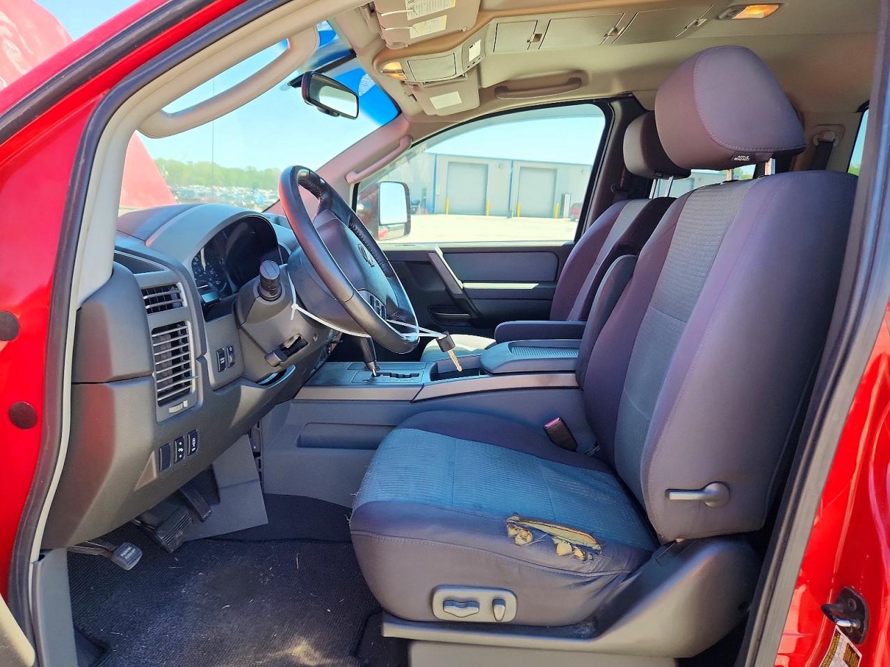 2006 Nissan Titan Xe Ffv Red vin: 1N6BA06B76N559780