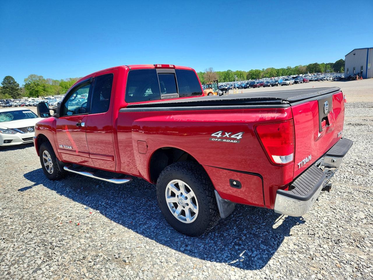 2006 Nissan Titan Xe Ffv Red vin: 1N6BA06B76N559780