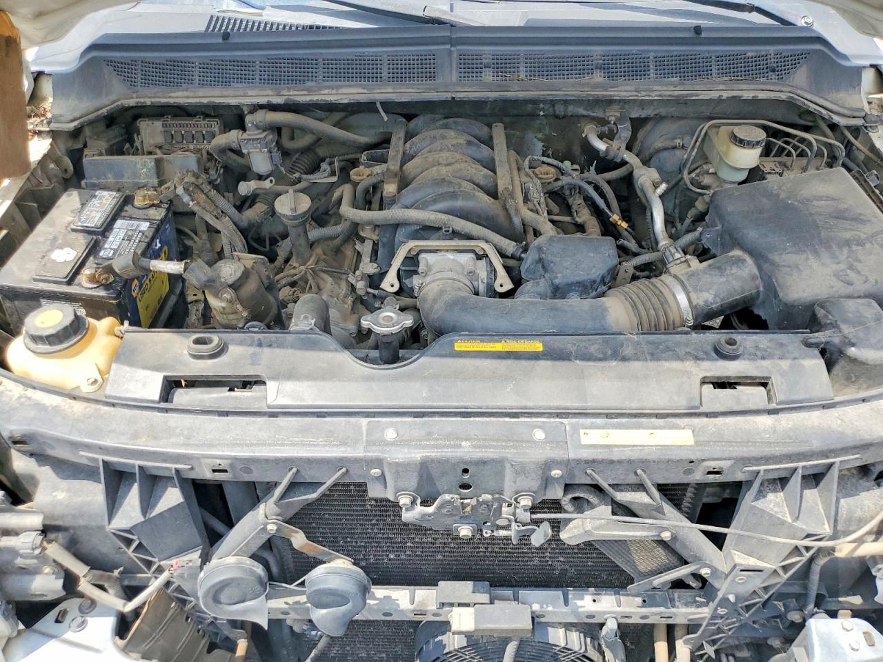 2005 Nissan Titan Xe White vin: 1N6BA06B85N550780