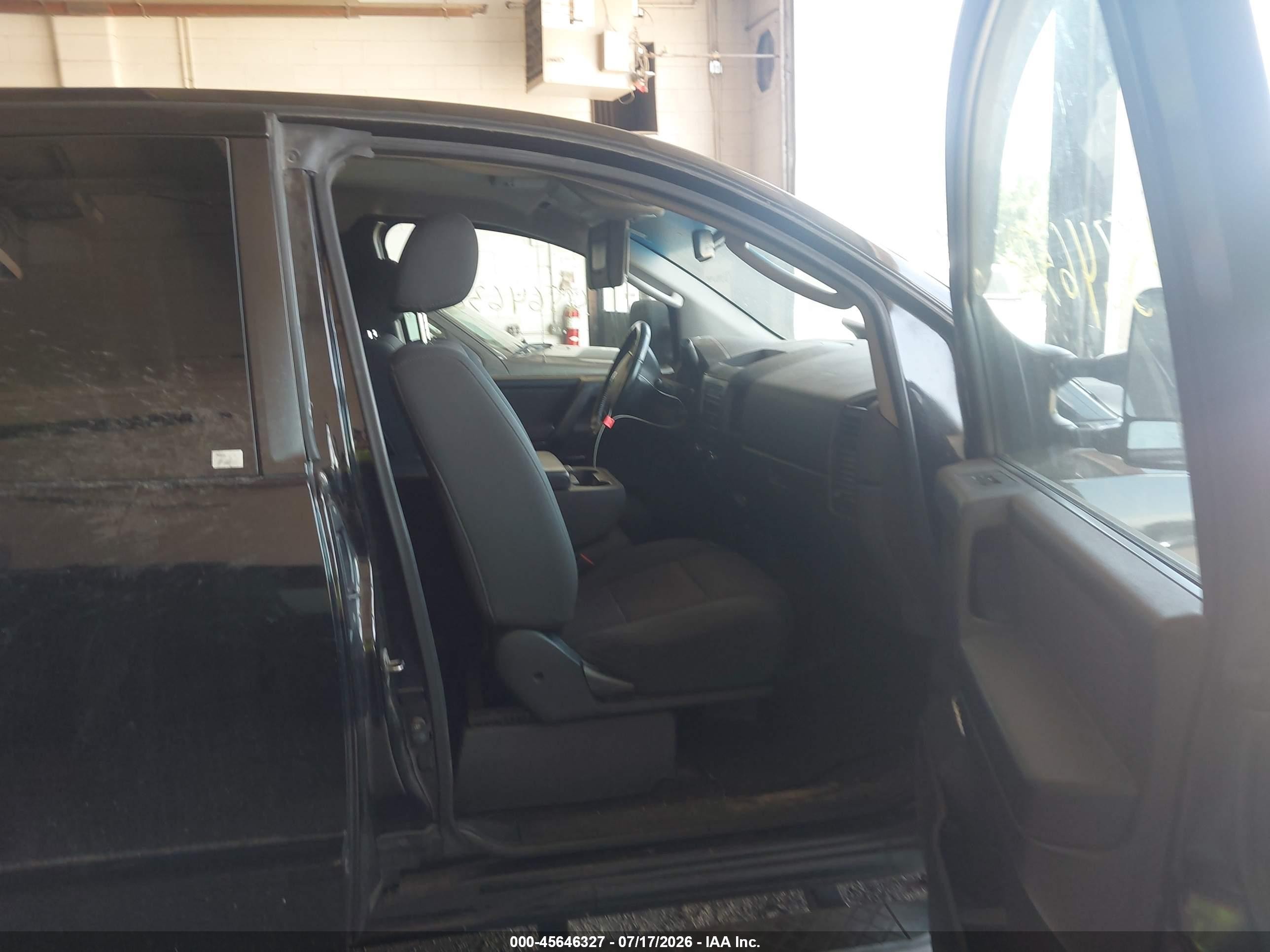 2009 Nissan Titan Se Black vin: 1N6BA06C69N307371