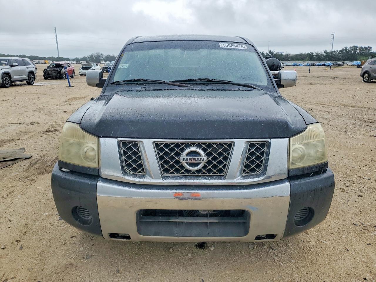 2005 Nissan Titan Xe Black vin: 1N6BA07A05N535535