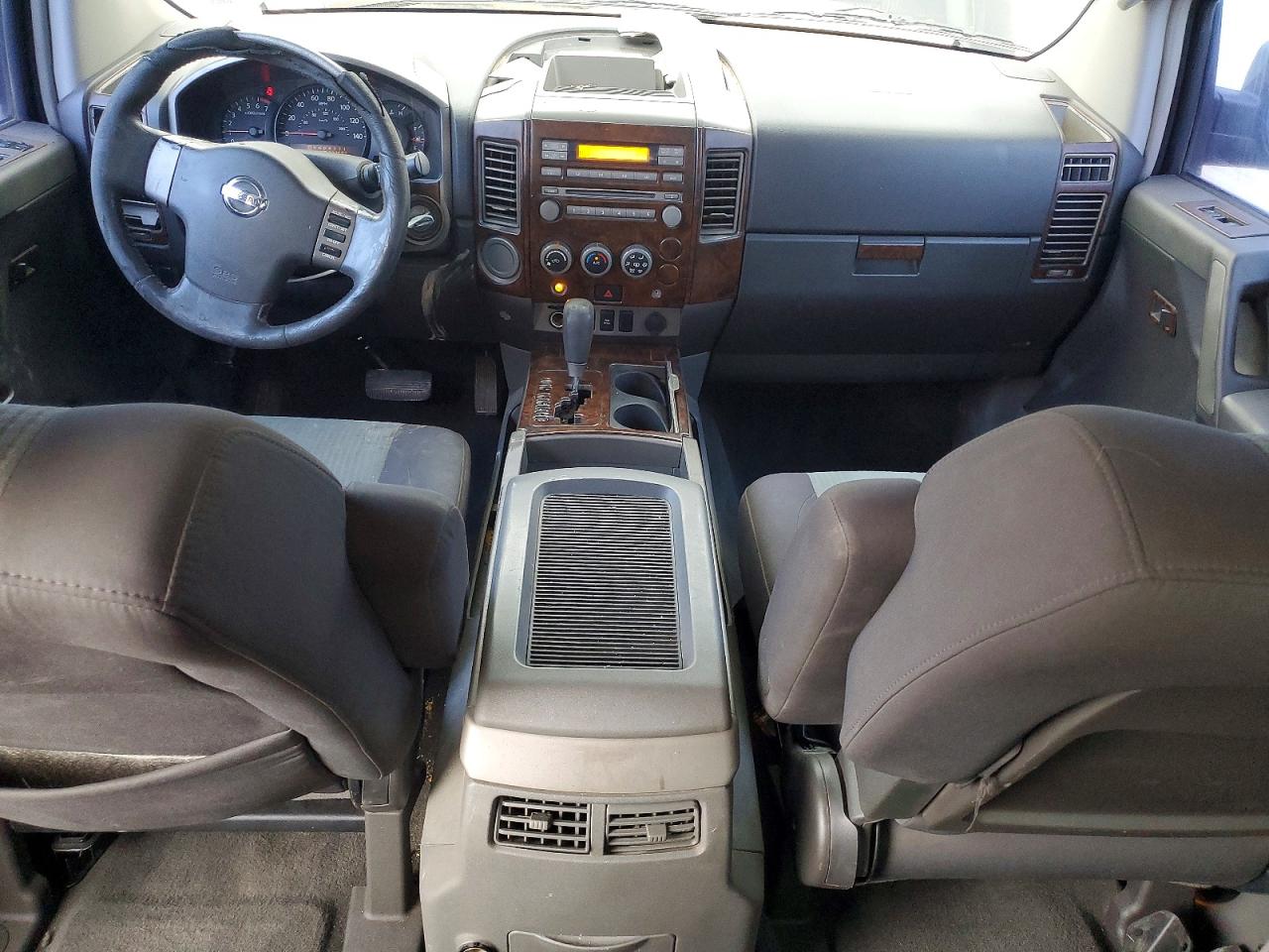 2005 Nissan Titan Xe Black vin: 1N6BA07A05N535535
