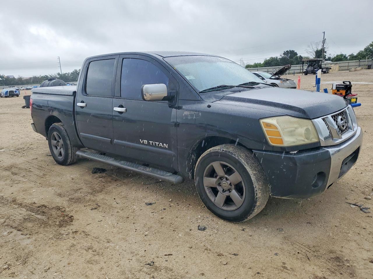 2005 Nissan Titan Xe Black vin: 1N6BA07A05N535535