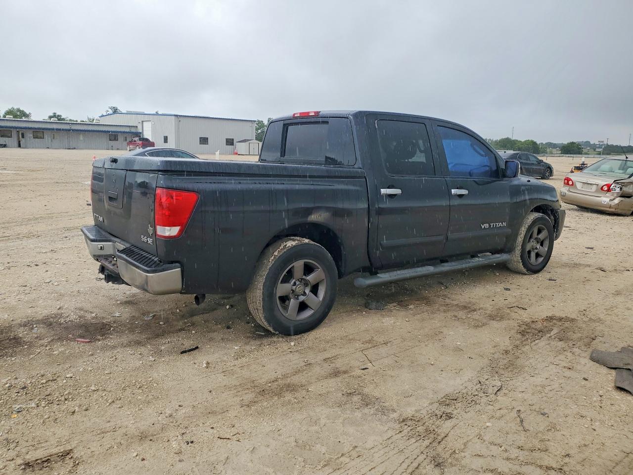 2005 Nissan Titan Xe Black vin: 1N6BA07A05N535535