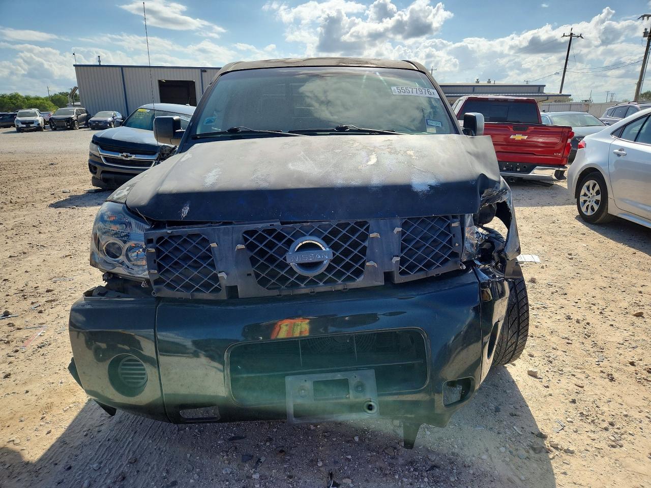2005 Nissan Titan Xe Black vin: 1N6BA07A05N539732