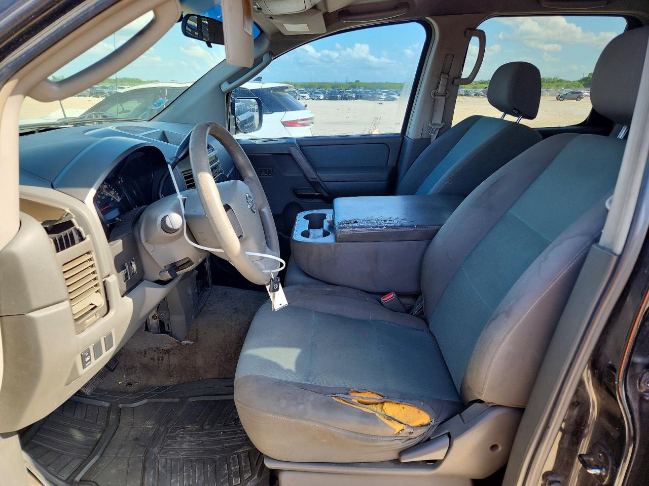 2005 Nissan Titan Xe Black vin: 1N6BA07A05N539732