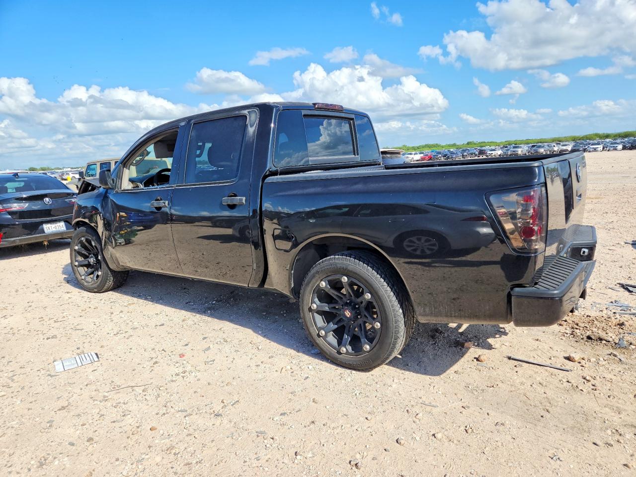 2005 Nissan Titan Xe Black vin: 1N6BA07A05N539732