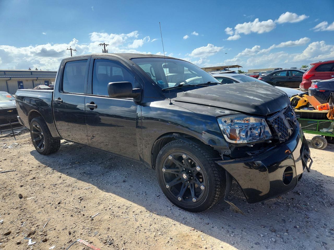 2005 Nissan Titan Xe Black vin: 1N6BA07A05N539732