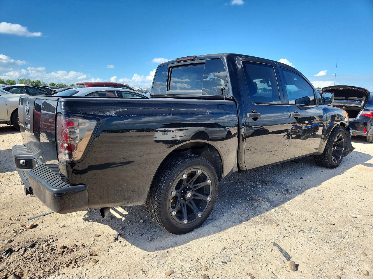 2005 Nissan Titan Xe Black vin: 1N6BA07A05N539732