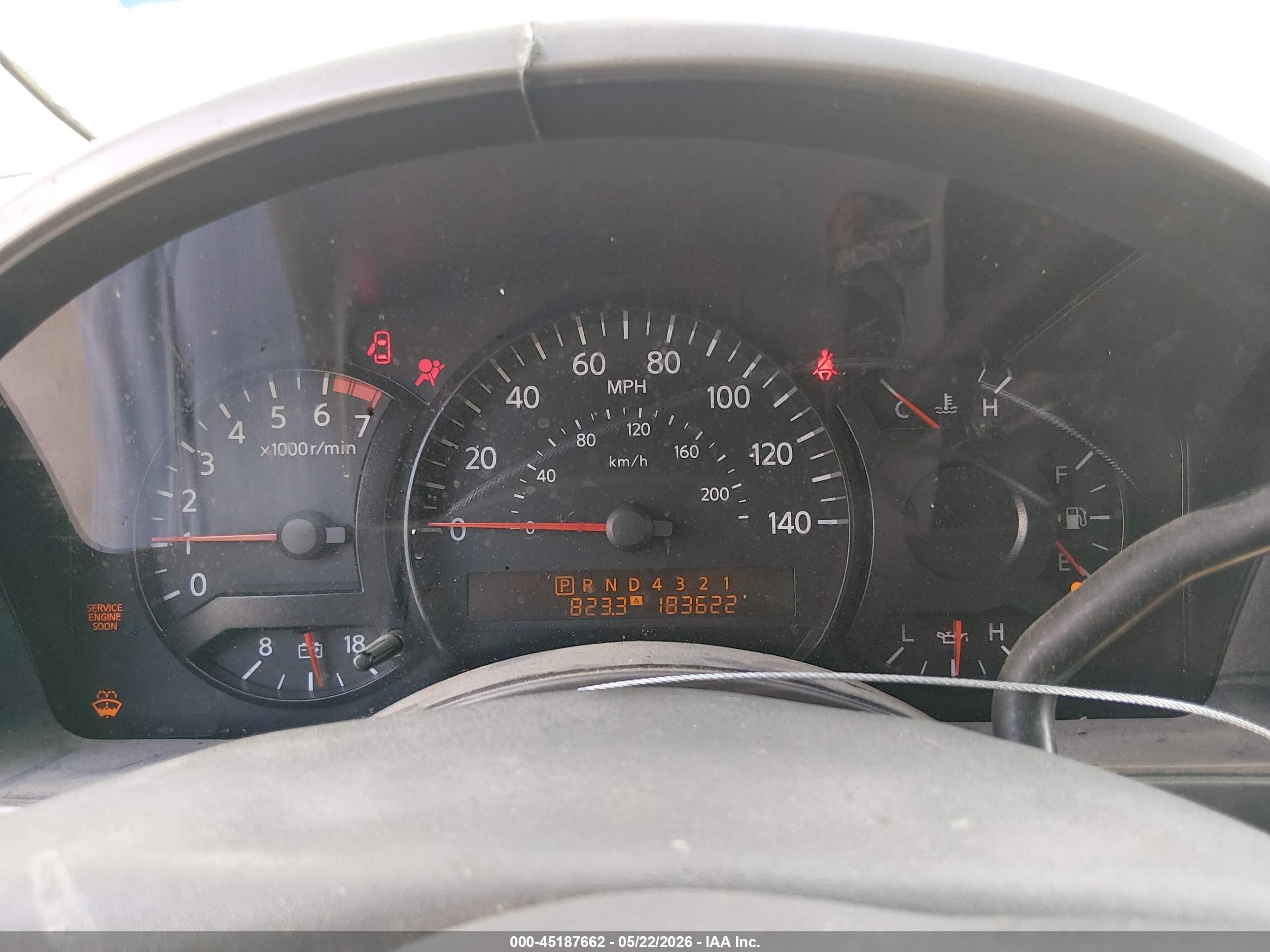 2006 Nissan Titan Xe Blue vin: 1N6BA07A06N570741