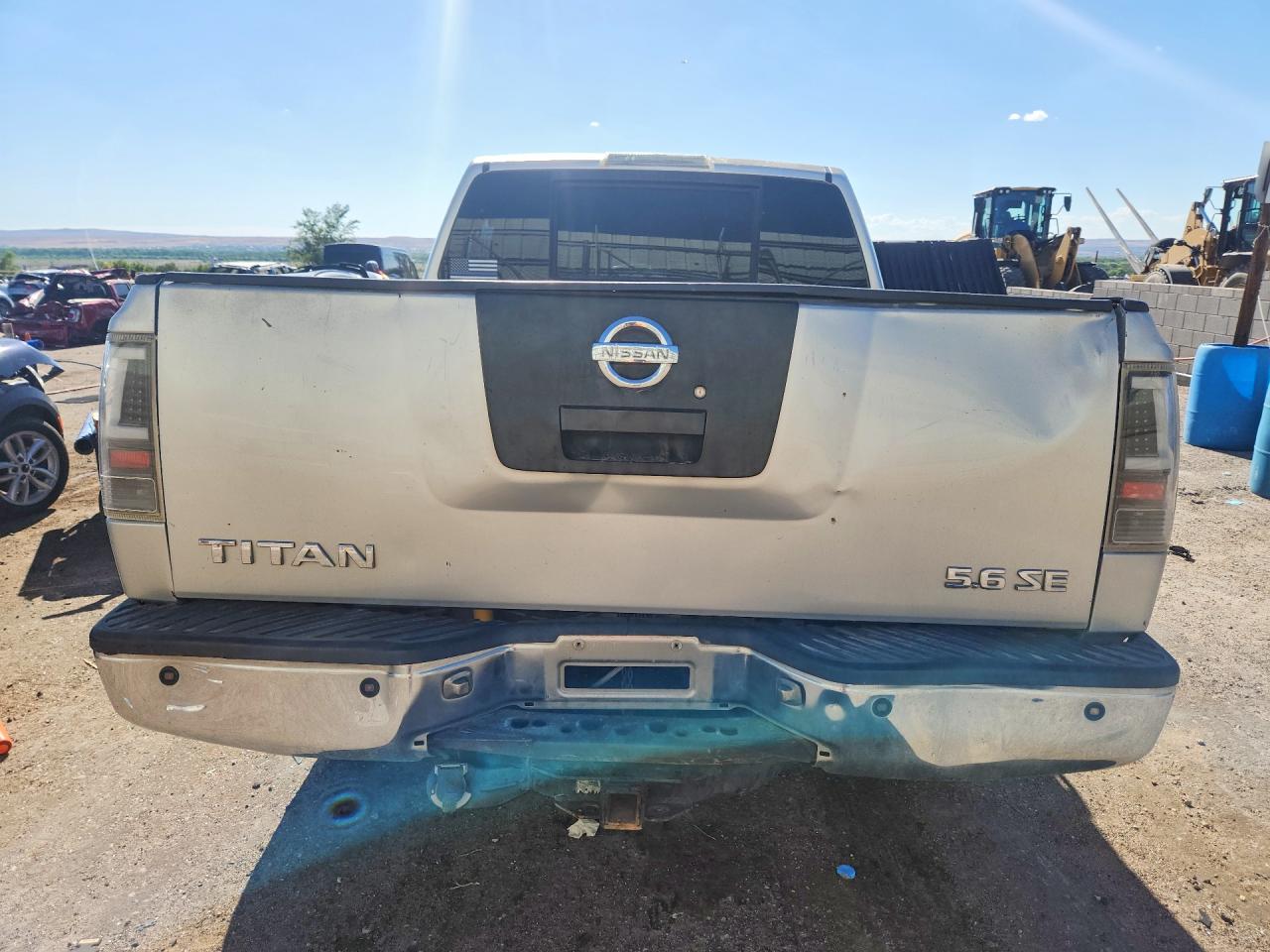 2005 Nissan Titan Xe Silver vin: 1N6BA07A15N565093