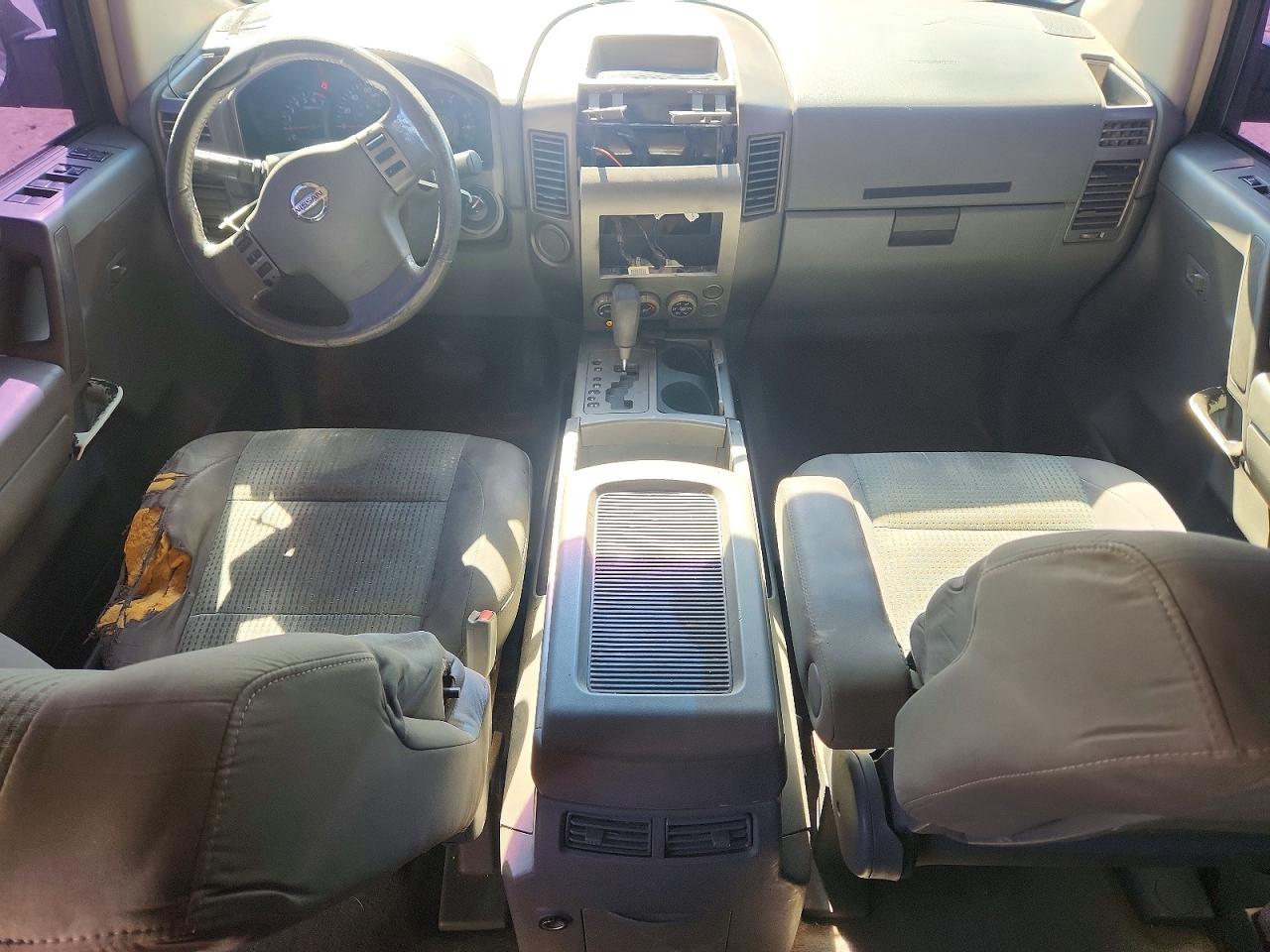 2005 Nissan Titan Xe Silver vin: 1N6BA07A15N565093