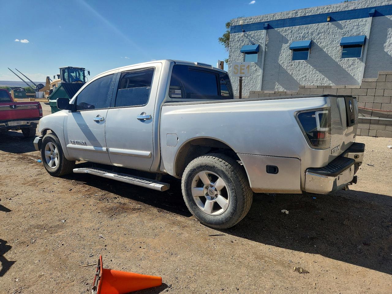 2005 Nissan Titan Xe Silver vin: 1N6BA07A15N565093