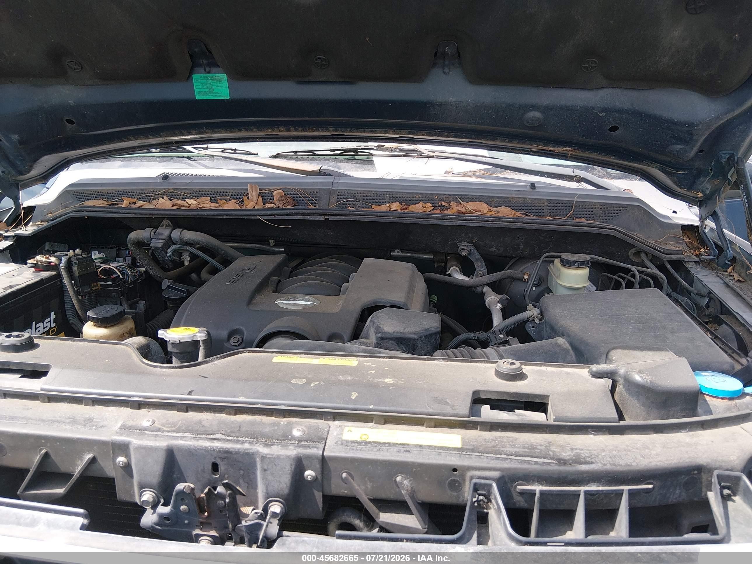 2006 Nissan Titan Le Черный vin: 1N6BA07A16N512718