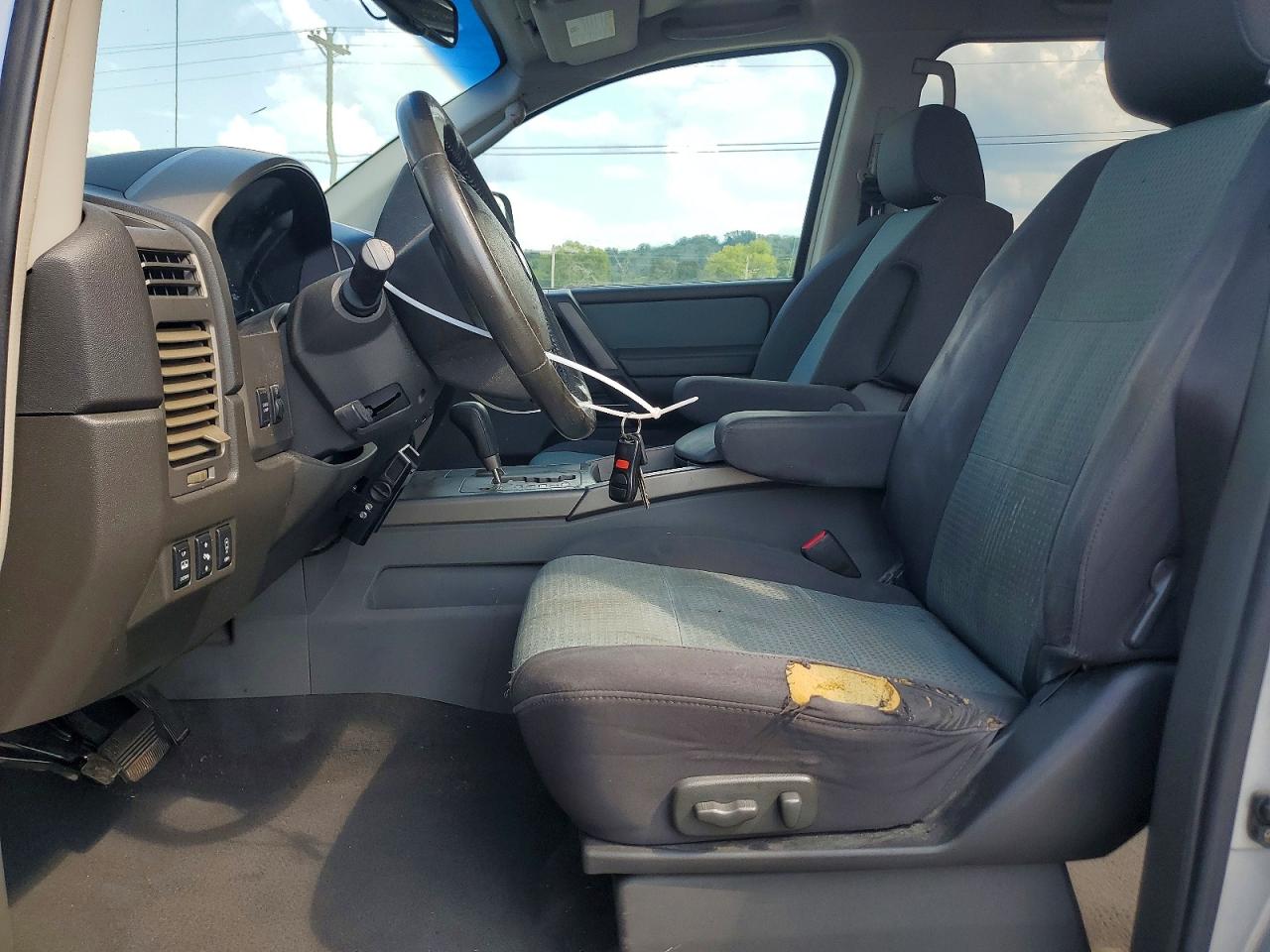 2006 Nissan Titan Xe Ffv Silver vin: 1N6BA07A16N549879
