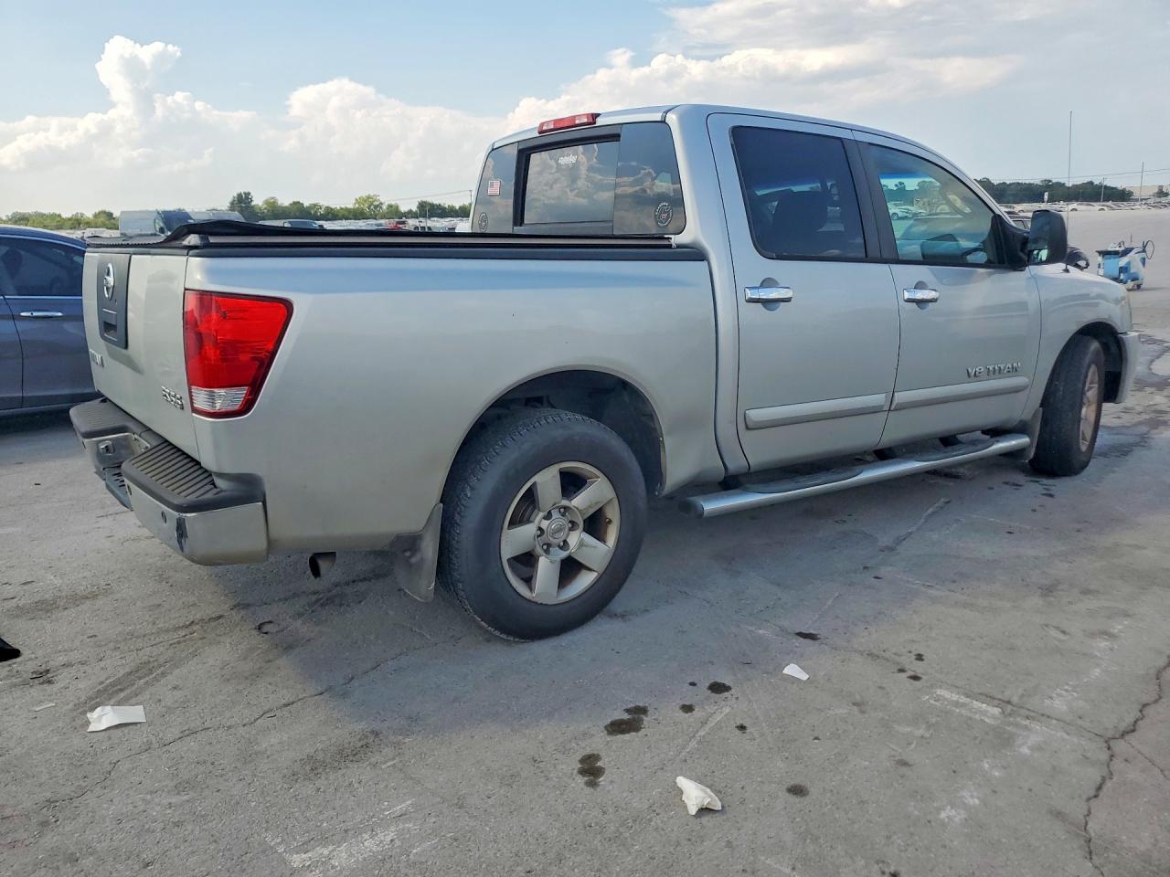2006 Nissan Titan Xe Ffv Silver vin: 1N6BA07A16N549879