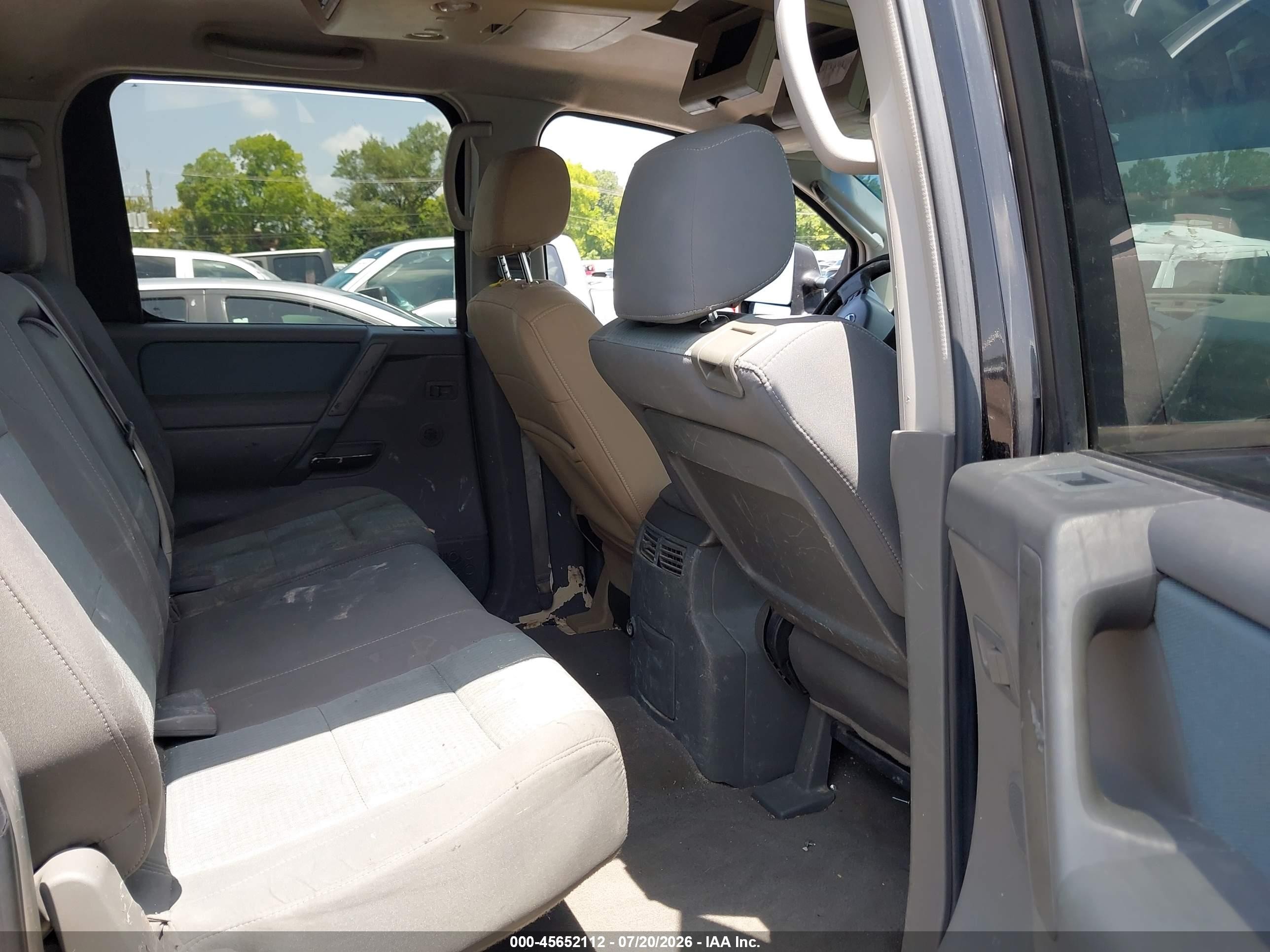 2006 Nissan Titan Se Black vin: 1N6BA07A16N572174
