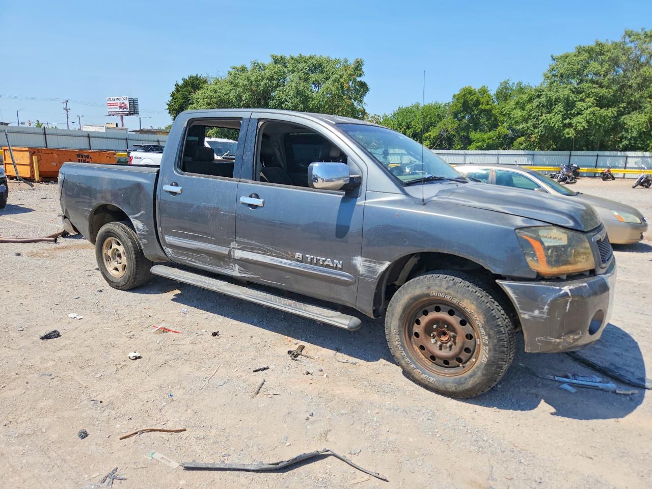 2006 Nissan Titan Xe Ffv Серый vin: 1N6BA07A16N572403
