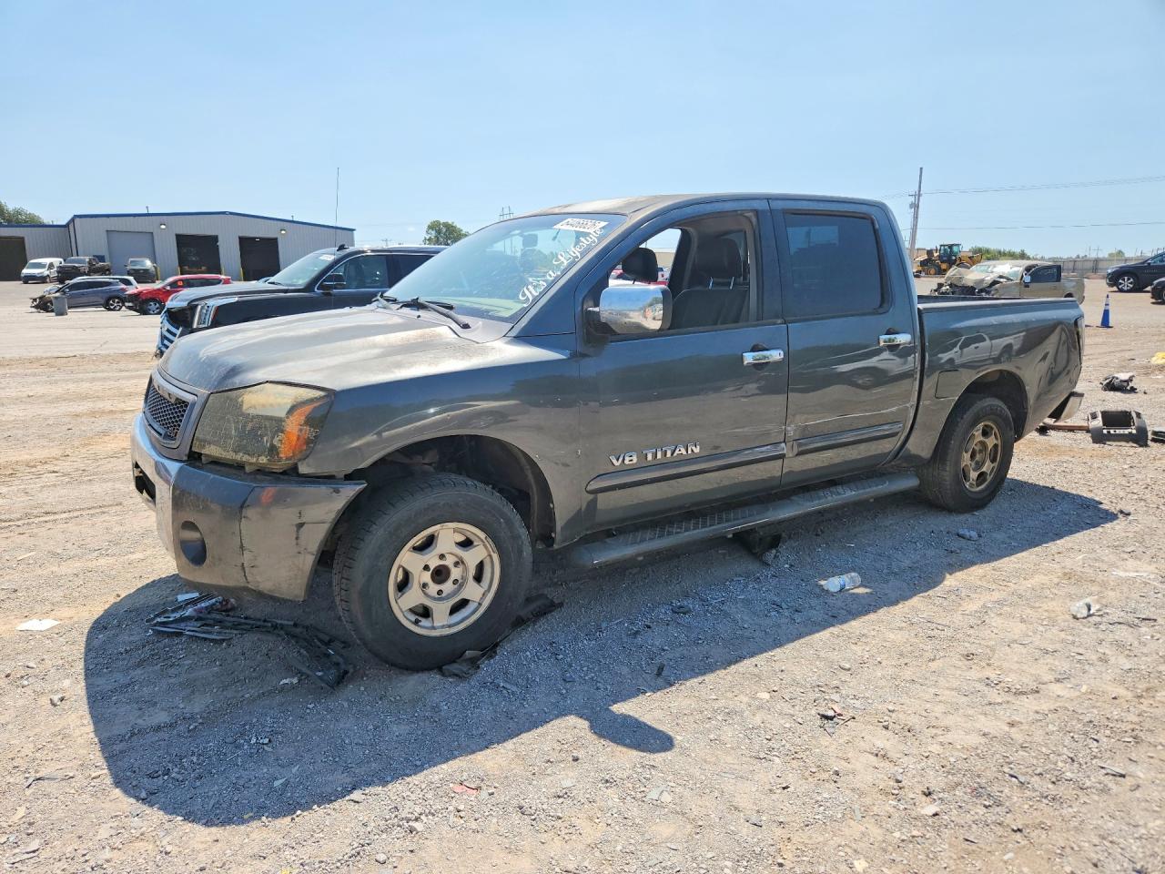 2006 Nissan Titan Xe Ffv Gray vin: 1N6BA07A16N572403
